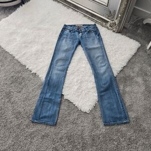 BKE Women's Boot Cut Jeans - Blue